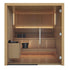 Libera Glass Indoor Modern Sauna by Auroom