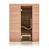Baia Ergonomic Finnish Sauna With Wave Benches by Auroom