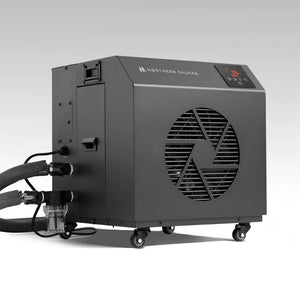 Scandinavian Corner Cold Plunge With Cold Water Generator