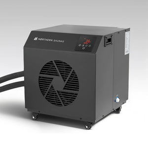 Scandinavian Corner Cold Plunge With Cold Water Generator