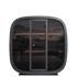 Leil® Black Classic Cube Outdoor Sauna