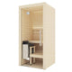 Cala Glass Mini Indoor Home Sauna by Auroom