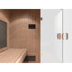 Sunlighten mPulse dISCOVER Smart 4 Person Full-Spectrum Infrared Sauna - Eucalyptus