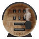 Finnmark Infrared & Traditional Finnish Barrel Sauna (6x6)