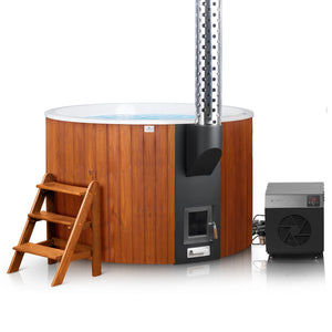 Scandinavian Hybrid Cold Plunge & Wood-Fired Spa