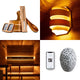 Equinox Outdoor Cube Sauna With Huum Drop WIFI Heater & Scandinavian Wood-Burning Hot Tub Bundle