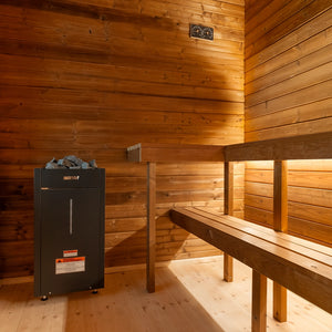 Scandinavian Boreal Outdoor Cabin Sauna - Medium (7'7" x 7'7")