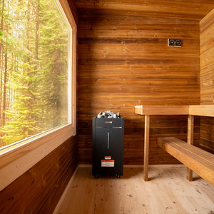 Scandinavian Boreal Outdoor Cabin Sauna - Medium (7'7" x 7'7")