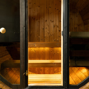 Scandinavian Horizon Outdoor Barrel Sauna