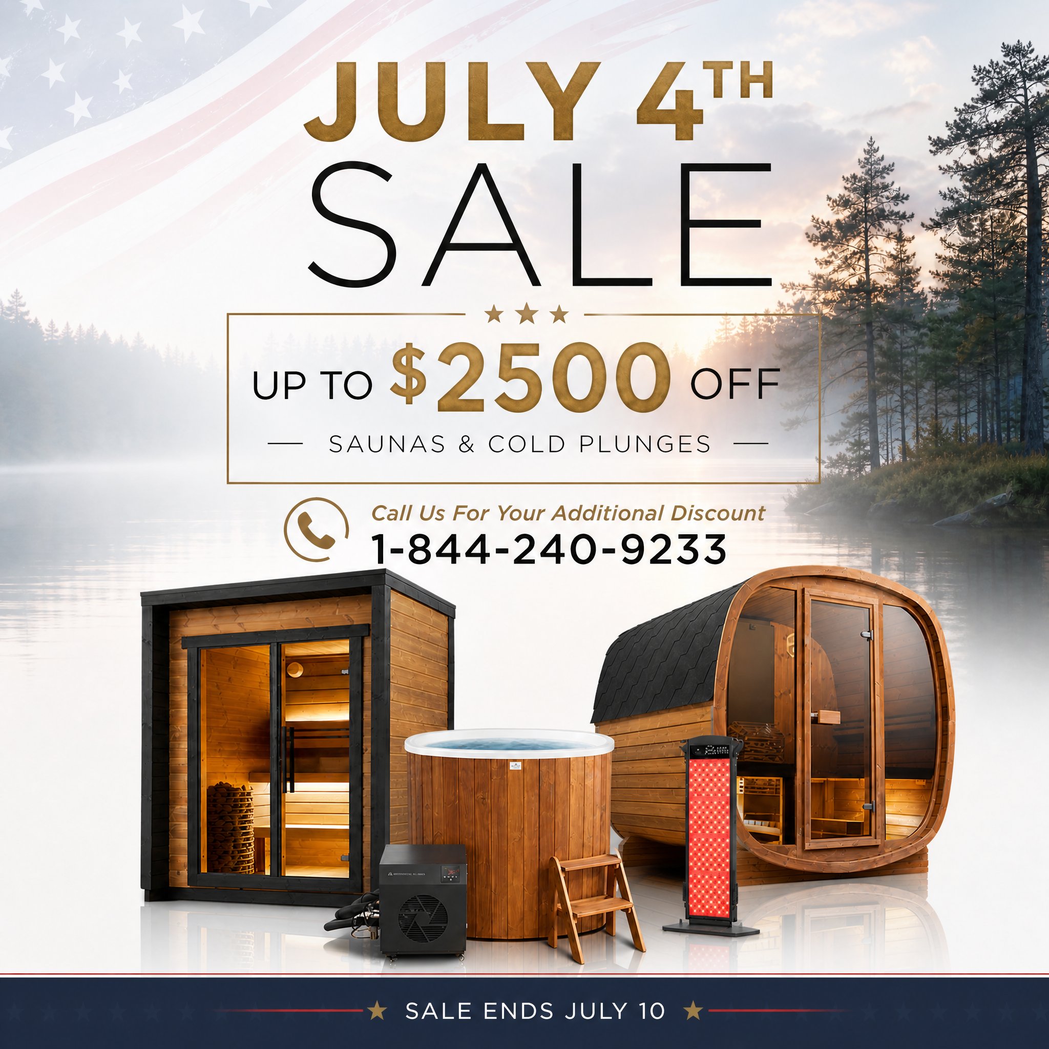 Leil® Como 120 Scandinavian Indoor 1-Person Sauna