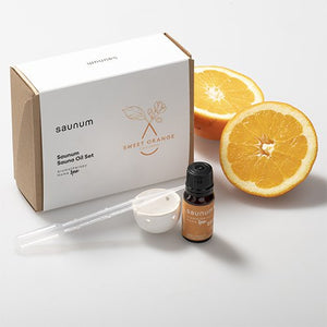 Saunum Aroma Oil with Reservoir, 10ml Sweet-Orange
