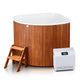 Scandinavian Corner Cold Plunge With Cold Water Generator