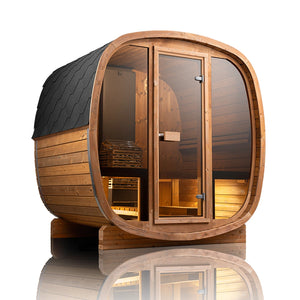 Scandinavian Equinox Mini Outdoor Cube Sauna (7x5)