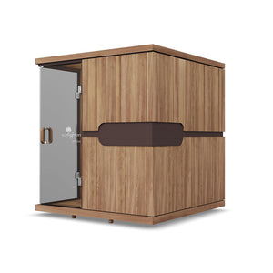 Sunlighten mPulse dISCOVER Smart 4 Person Full-Spectrum Infrared Sauna - Eucalyptus