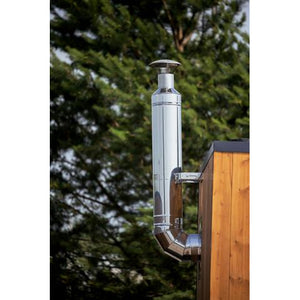 Huum Thru-Wall Sauna Wood Stove Chimney Kit