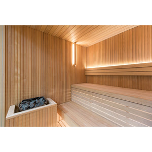 Libera Wood Indoor Modern Sauna by Auroom