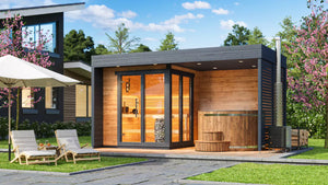 Patio S Plus Outdoor Sauna Cabin Kit