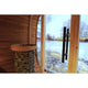 Scandinavian Mirror Cube Outdoor Cabin Sauna For 2-4 People