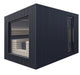 Terra M Outdoor Sauna 383cm x 220cm Black by Auroom - Custom Eric Woodley