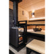 Harvia Sauna Wood Stove Chimney Kit 1500mm Black Steel