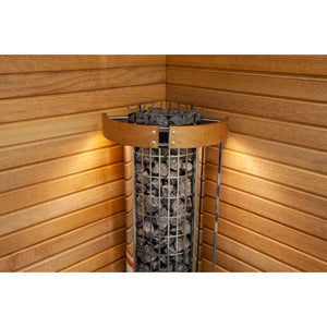 Harvia Cilindro Half Steel Electric Sauna Heater Built-in Control
