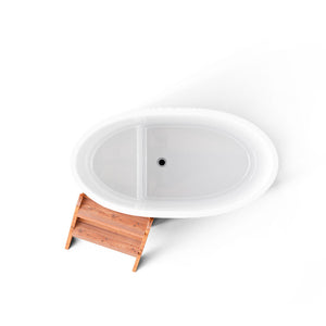 Scandinavian Oval Cold Plunge With Water Chiller (1 Person)