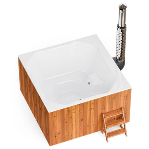Scandinavian Elite Wood-Fired Hot Tubs (6-8 People)