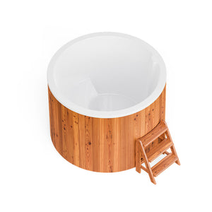 Scandinavian Circular Cold Tub With Water Chiller (2-4 Person)