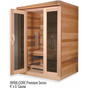 Infrared Saunas - Infra-Core Premium Series Infrared Sauna By Saunacore